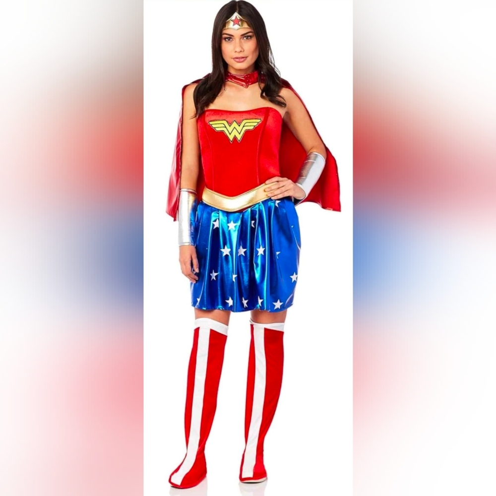 Rubies Secret Wishes Wonder Woman Costume - Size M-XL - BNWT